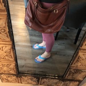 Margot brown leather crossbody